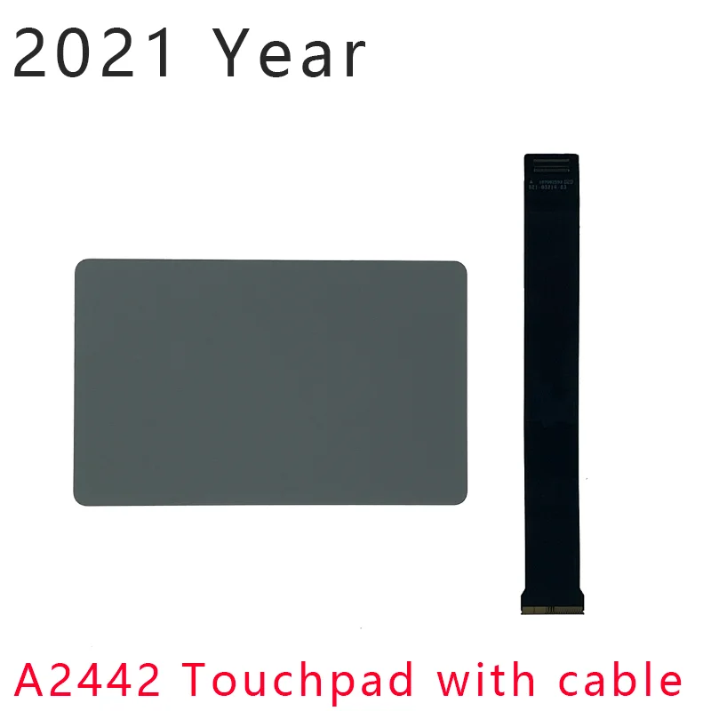 Nuovo Originale 2021 A2442 Trackpad Per Macbook 14 "M1 Pro/Max Touchpad Space Grey Color Argento