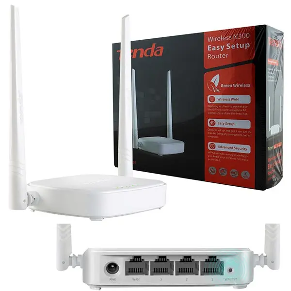 Tenda N301 Router/Ap/Ripetitore A 4 Porte 300 Mbps