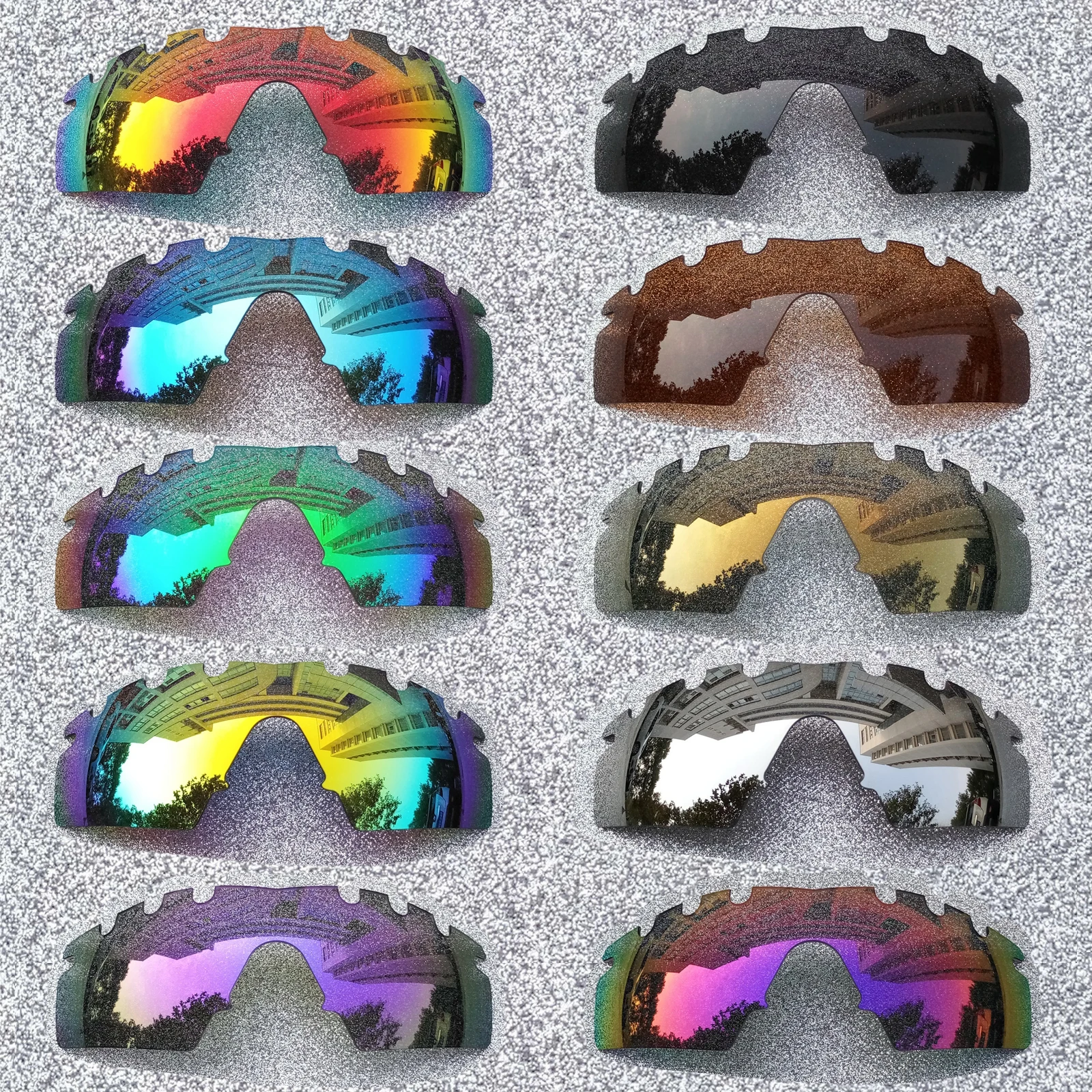 Lenti Di Ricambio Polarizzate Hdtac Per-Oakley M Frame Strike Vented Occhiali Da Sole Opzioni Multicolori