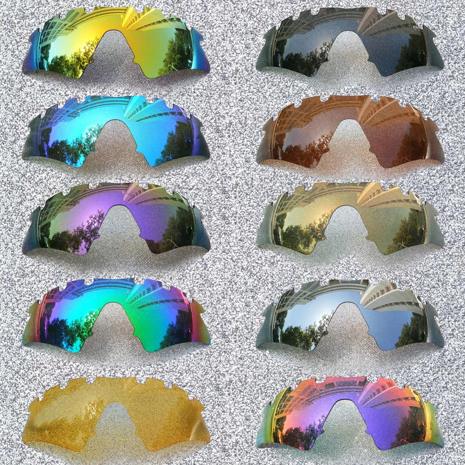 Lenti Di Ricambio Polarizzate Hdtac Per-Oakley M Frame Sweep Vented Occhiali Da Sole Opzioni Multicolori