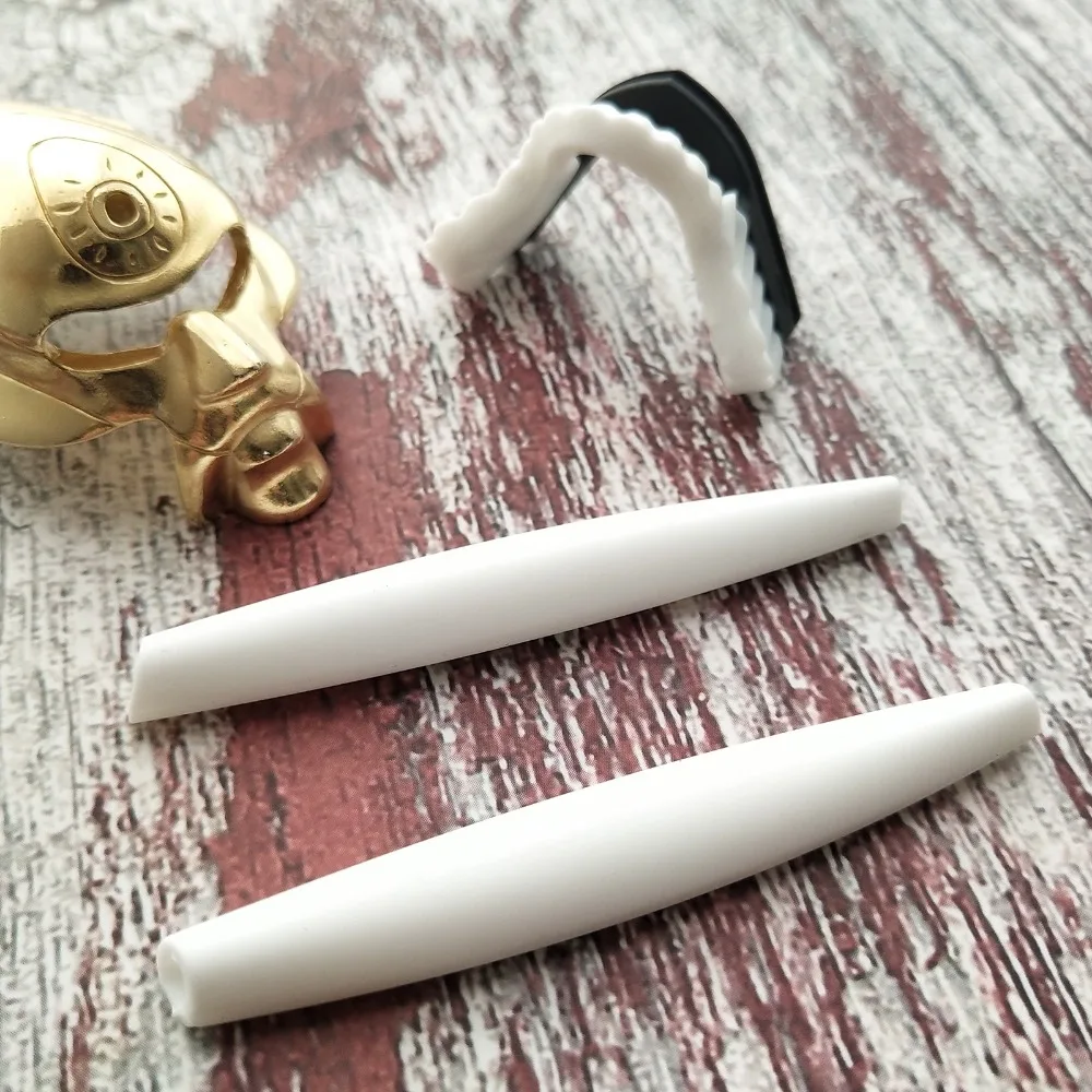 Glintbay Gomma Kit Earsocks E Del Naso Pastiglie Per-Oakley M Frame Heater/Spazzata/Sciopero/Hybrid- Bianco