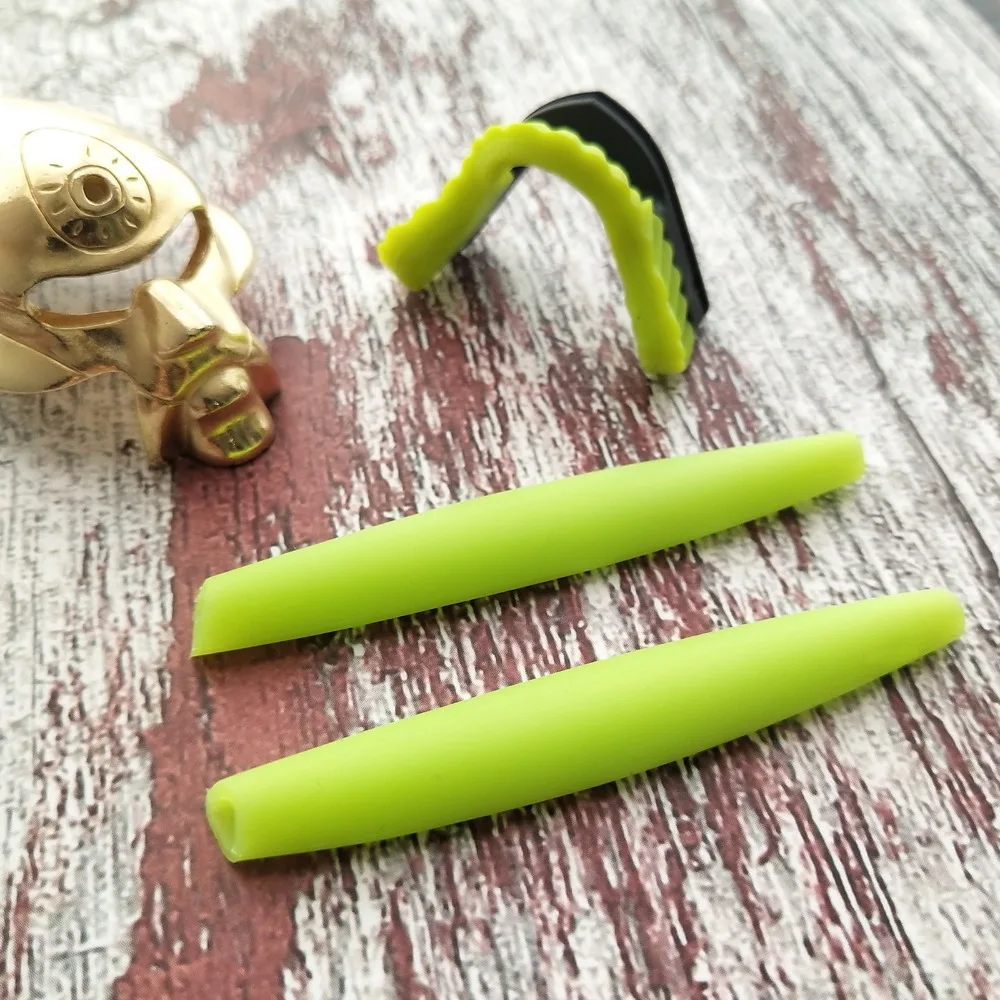 Glintbay Gomma Kit Earsocks E Del Naso Pastiglie Per-Oakley M Frame Heater/Spazzata/Sciopero/Hybrid- Verde