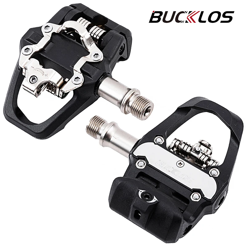 Bucklos Mtb Cleat Pedali Spd Look Delta Mountain Road Bike Dual Pedali Selflock Pedali Per Bicicletta Per Shimano Peloton Parte In Bicicletta