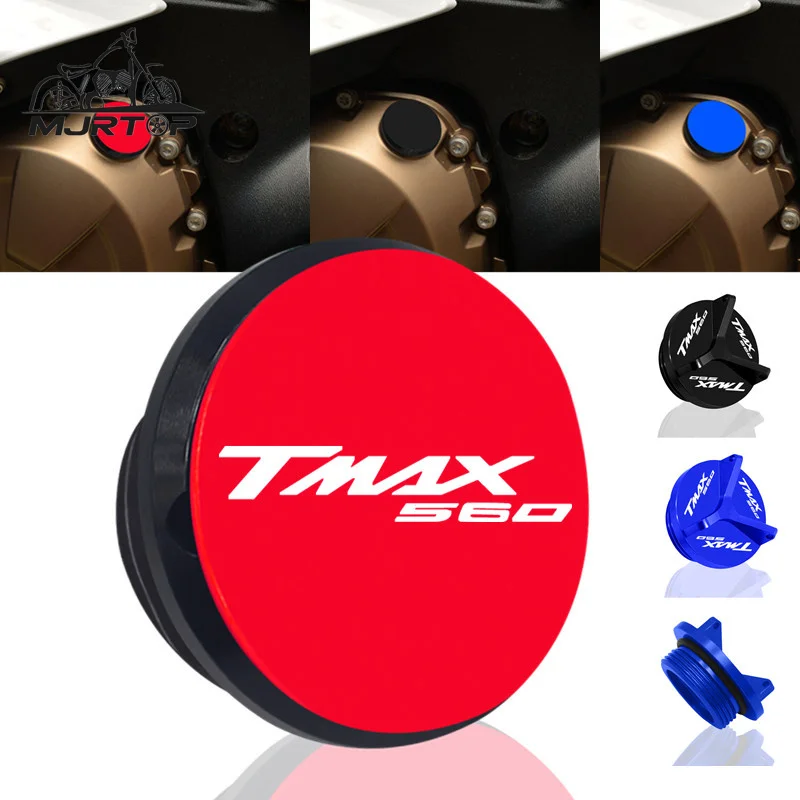 Per Yamaha Tmax-560 Tmax560 Tmax 560 Tech Max 2020 2021 2022 Motociclo Cnc Tappo Di Scarico Olio Motore Coperchio Dado Di Scarico Tappo Di Riempimento