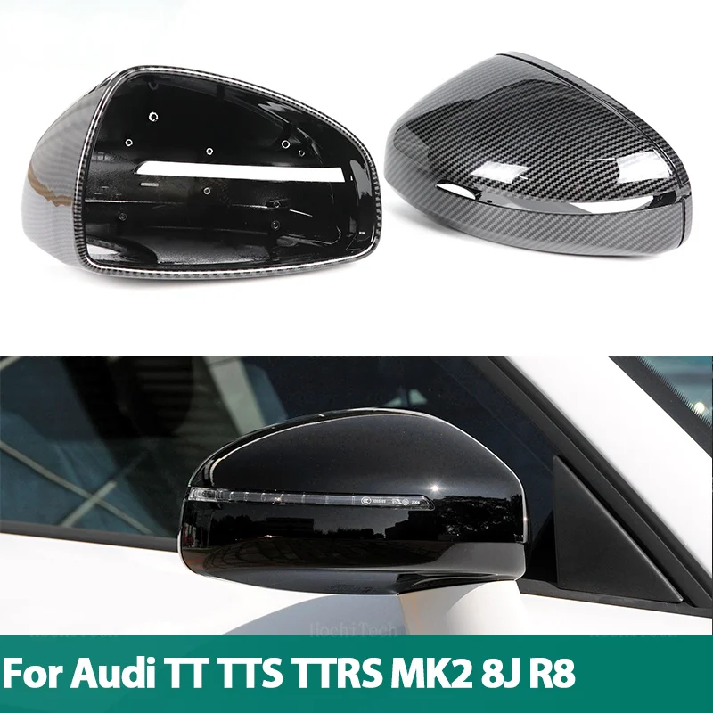 Car Side Door Retrovisore Side Mirror Cover Cap Parts Styling Per Audi Tt Tts Tt Rs 8J Mk2 2007-2014 R8 42 2007-2015