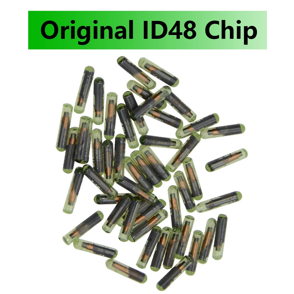 10 Pz Originale Id48 Chip(T6) Vetro Sbloccato Chip Auto Transponder Chip Id 48 Chip Per Vw Audi A2 A4 A8 Tt Seat Skoda