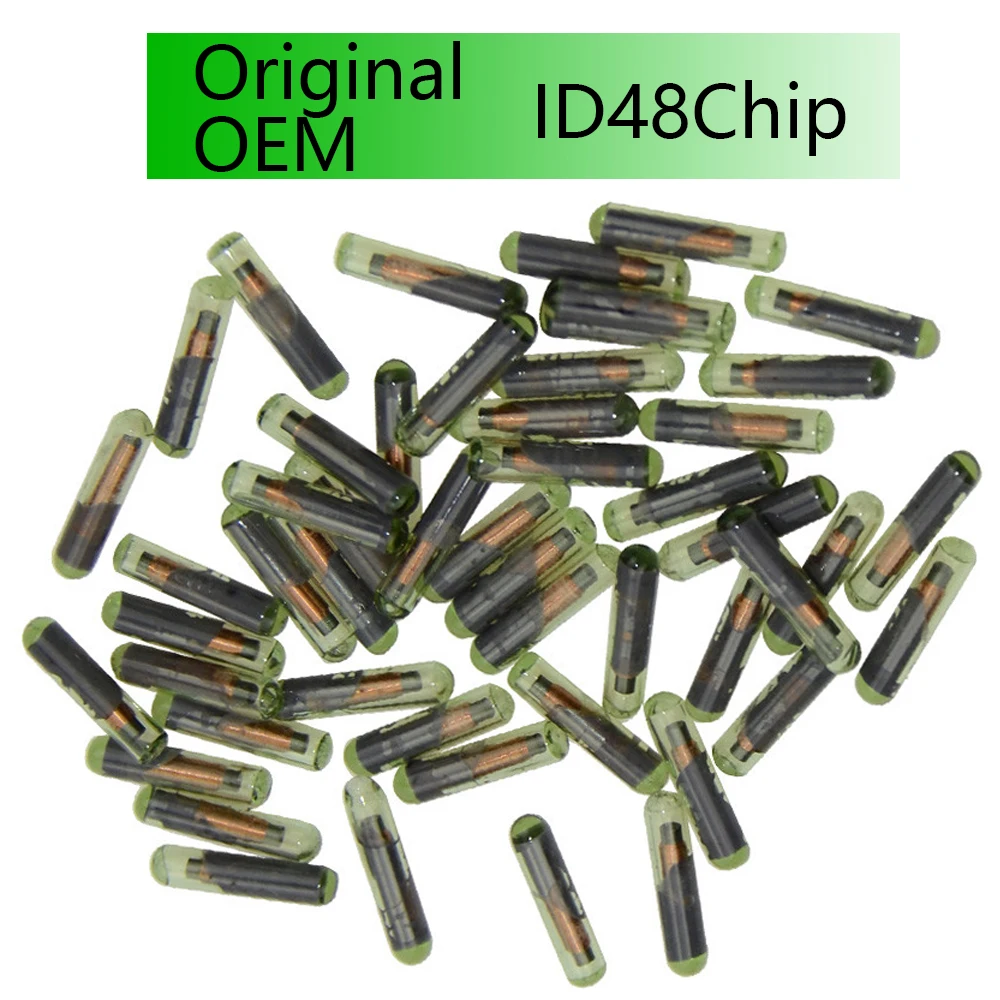 Chip Originale/Oem Id48 (T6) Chip Sbloccato In Vetro Per Vw Audi A4 A6 A8 Tt Seat Skoda Golf Auto Transponder Chip Id 48 Chip