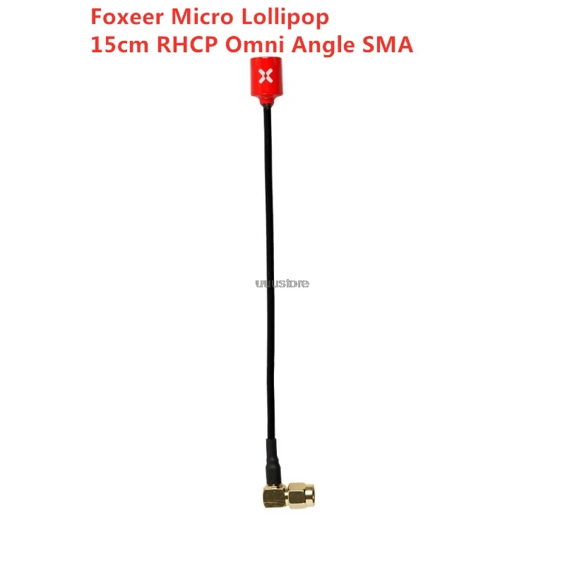 Foxeer Micro Lollipop 15Cm 5.8G 2.5Dbi Omni Angle Sma Rhcp Lollipop V3 Antenna Per Occhiali Rc Fpv Racing Freestyle