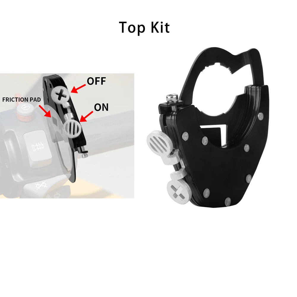 Per Triumph Scrambler / Speed Twin / Speedmaster / Street Triple / Twin Moto Cruise Control Manubrio Throttle Lock Assist