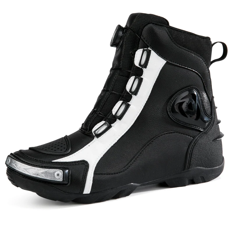 Nuovi Stivali Da Moto Uomo Donna Scarpe Da Moto Professionali Cross-Country Stivali Da Corsa Motocross Antiscivolo Impermeabili