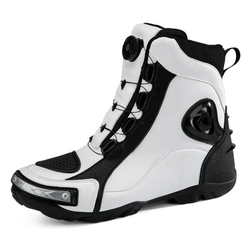 Stivali Da Moto Scarpe Da Moto Professionali Uomo Donna Cross-Country Motocross Racing Boots Antiscivolo Impermeabile