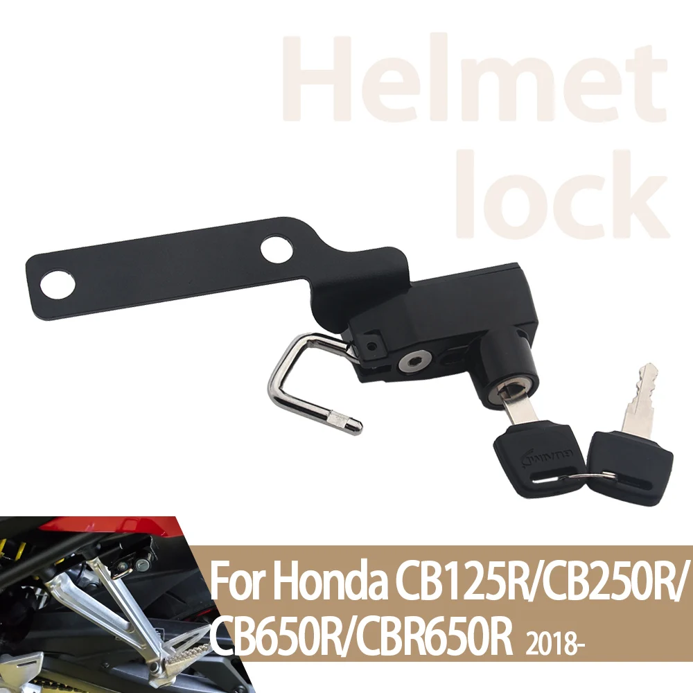 Per Honda Cb 125 R Cb125R Kit Serratura Casco Caschi Moto Sicurezza Antifurto Serratura Antiruggine Robusti Accessori In Alluminio