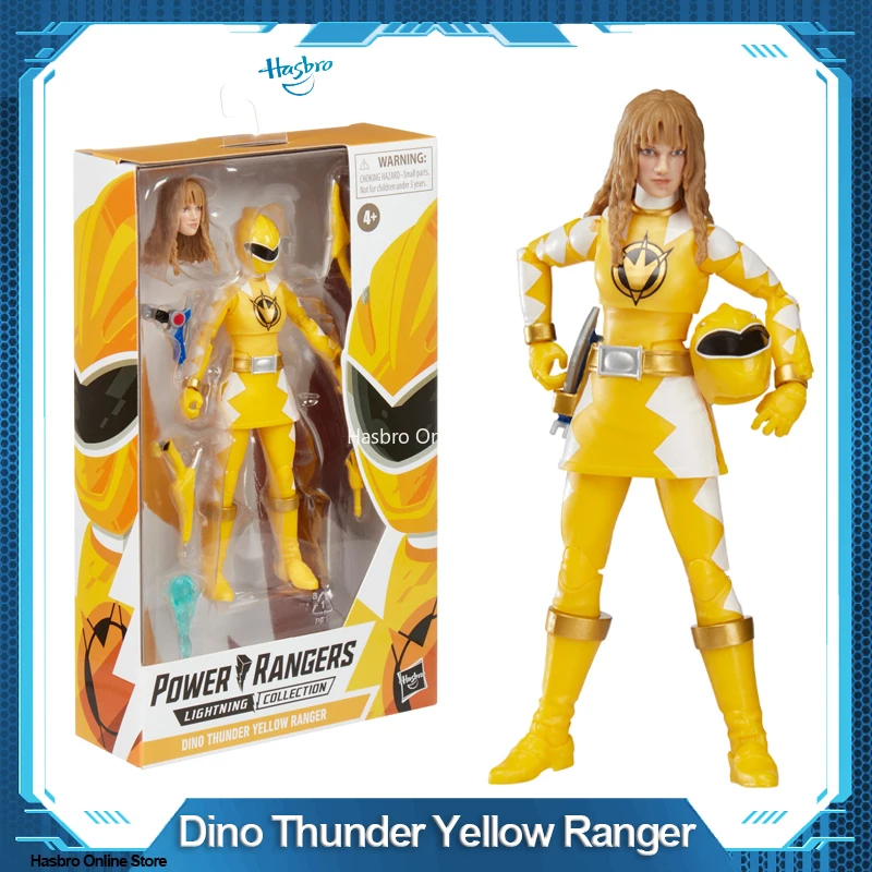 Sx Power Rangers Collezione Lightning Dino Thunder Yellow Ranger Figure F4508