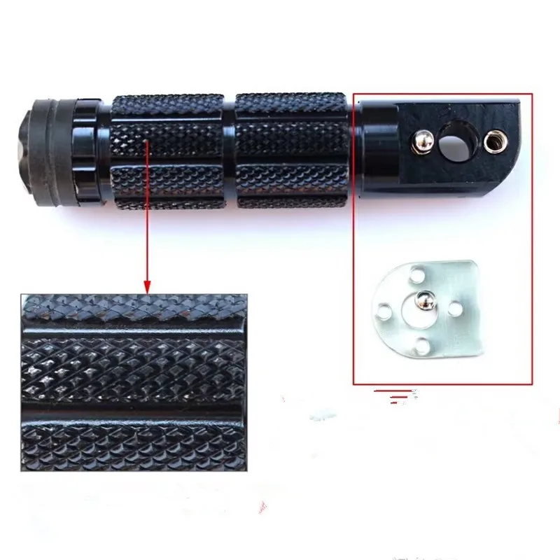 Pedali Universali Da 8Mm Poggiapiedi Piegato Per Moto Scooter Per Biciclette Per Aprilia Mana Modello Rst1000 Futura Rsv Mille R