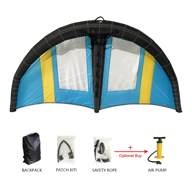 Kitesurf Duotone Inflat Wing Foil Board Windsurf Sail Kitesurf Kite Tavola Da Surf Traction Pad Wingfoil Wing 4M Surfski