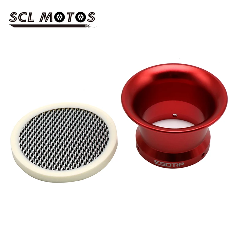 Scl Motos 74Mm Carburatore Moto Net Velocity Stack Mesh Screen Per Carb Air Filter Cup Per Honda Yamaha Suzuki Kawasaki