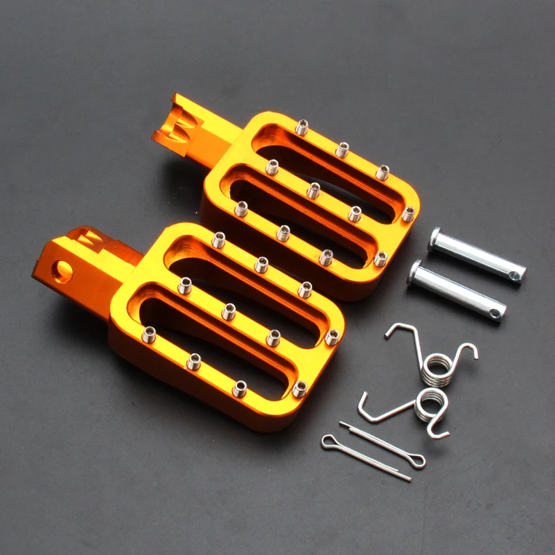 Pedane Pedane Cnc Motocross Poggiapiedi Adatte Per Cr Kayo Sdg Irbis Klx Ttr Esb Xr Ttr 50 70 110 125Cc Pit Dirt Bike Parti Del Motociclo