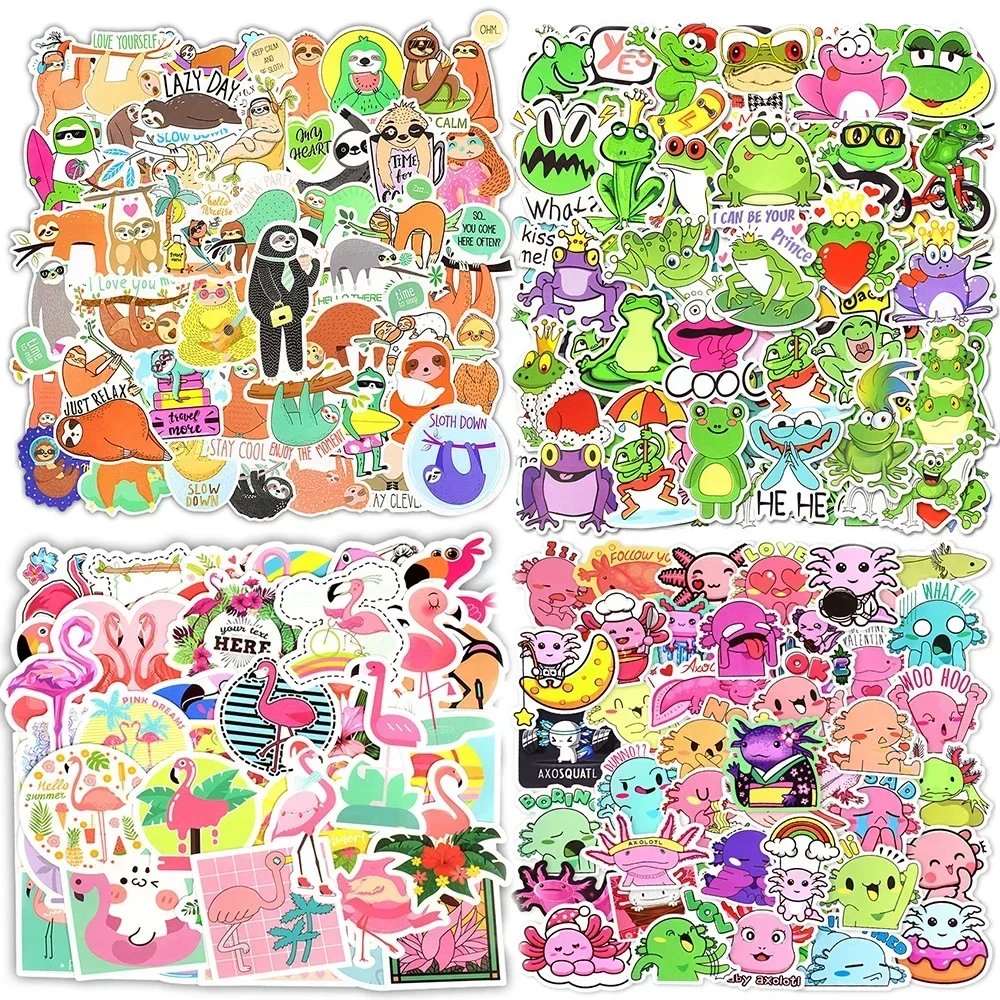 50 Pcs Aldult Kids Sticker Pack Vari Stili Estetici Cool Cute Stickers Per Laptop Bike Guitar Moto Car Stickers E Decalcomanie