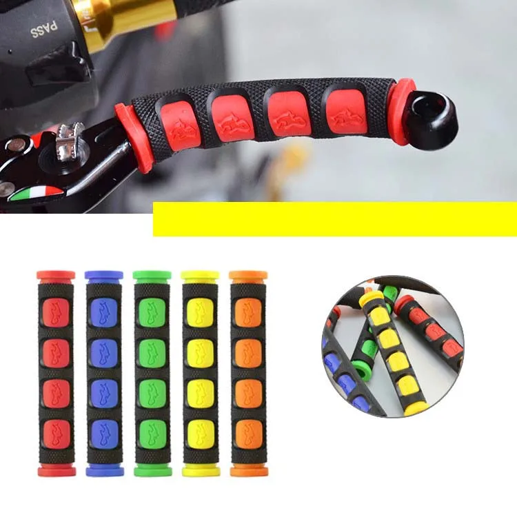 Accessori Moto Moto Universale E-Bike Scooter Manubrio Moto Horn Maniglia Angolare Antiscivolo Impugnatura In Gomma Manopole Freno