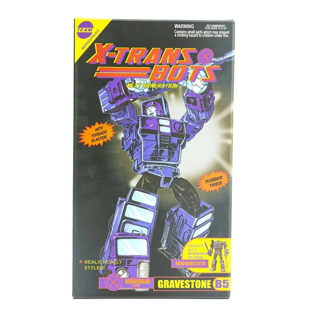 Nuovi Giocattoli Di Trasformazione Robot X-Transbots Mx-12G2 Motormaster G2 Versione Gravestone Menasor Action Figure Toy In Stock
