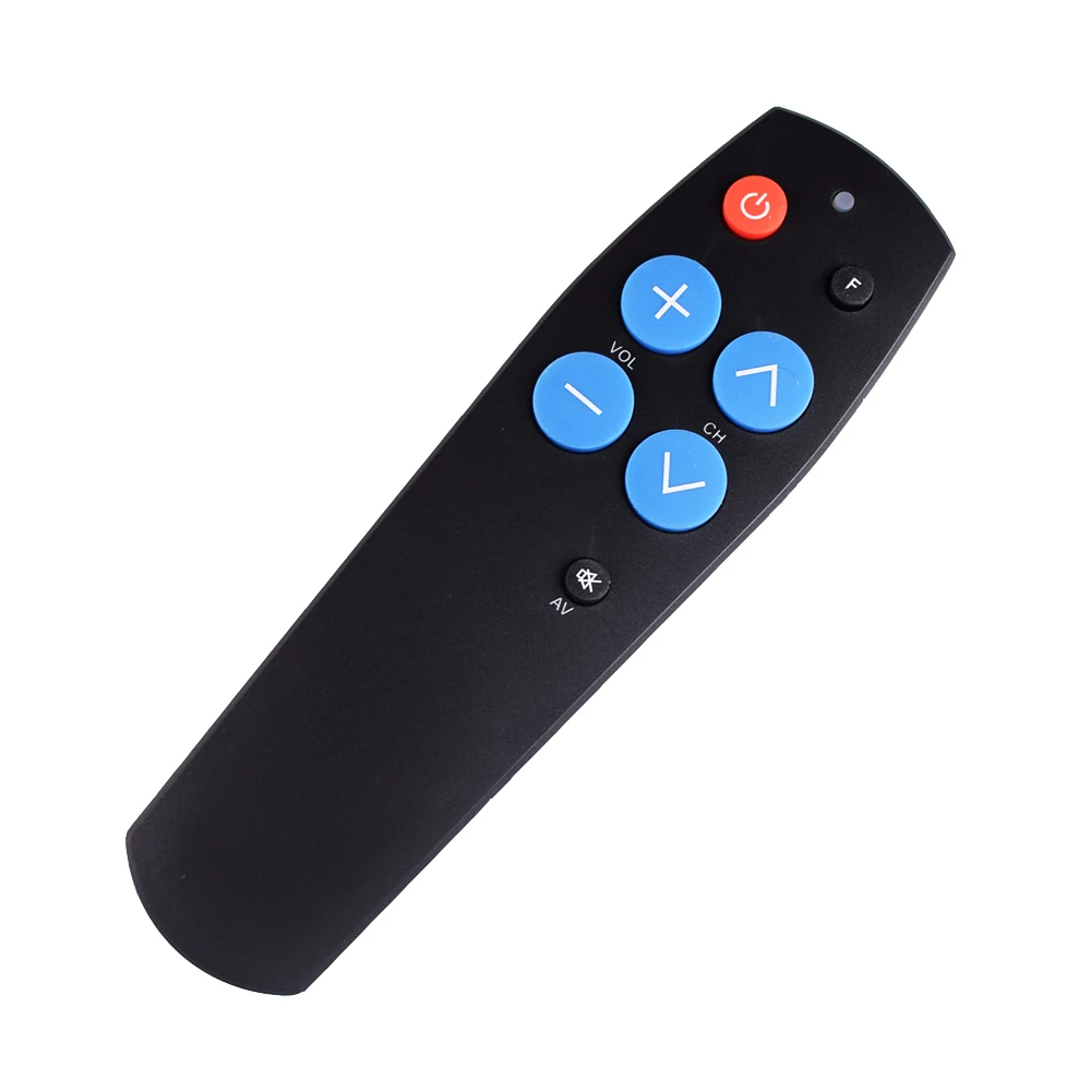 7 Pulsanti Grandi Universal Learn Remote Control Clone Copy Per Tv Cd Dvd Stb Dvb Hifi Tv Box , Smart Ir Learning Controller