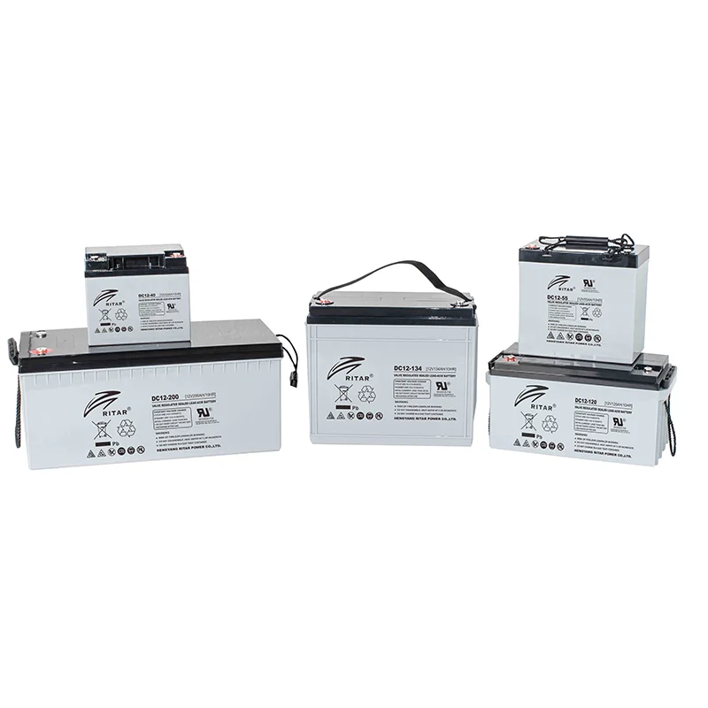 Ritar Dc 2V 6V 12V 100Ah 150Ah 200Ah 3000Ah Deep Cycle Agm Sealed Maintain Free Solar Gel Sealed Lead Acid Manufacture Battery
