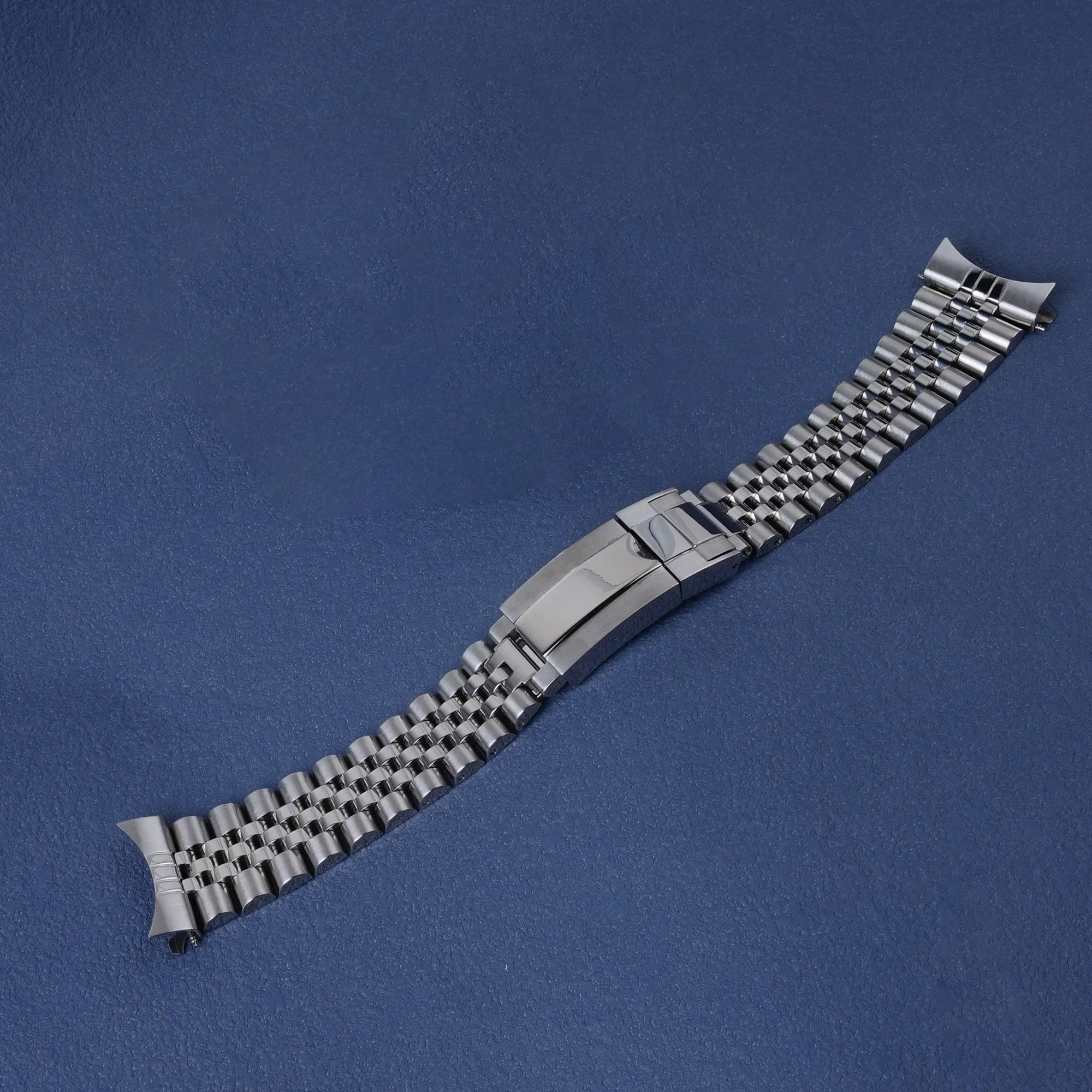 Cinturino Per Orologio Jubilee In Argento Da 22Mm Per Panda Solare Orient Neo 70'S Con Cinturino A Vite Solido E Chiusura Per Distribuzione Di Ostrich