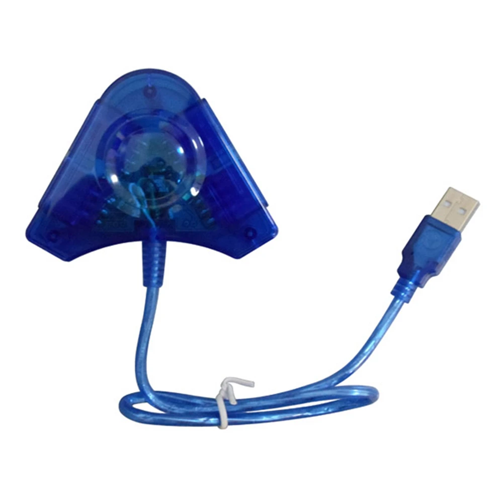 Usb Controller Dual Player Adapter Cavo Del Convertitore Per Playstation 2 Per Ps2 Joypad Per Pc Giochi Dual Porte