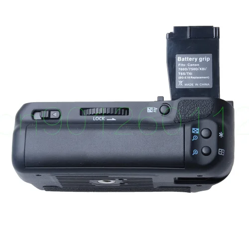 Mano Battery Grip Verticale Per Panasonic Per Canon 750D 760 Ddslr Fotocamera