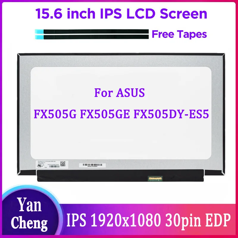 Display Asus Tuf Gaming Fx505G Fx505Ge Fx505Dy-Es5 Schermo Lcd 15.6 "Schermo Sottile A 30 Pin 1920X1080 Fhd