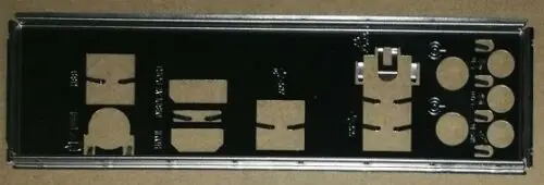 I/O Io Shield Piastra Posteriore Per Msi B350I Pro B450I Gaming Più Ac S01 Scheda Madre