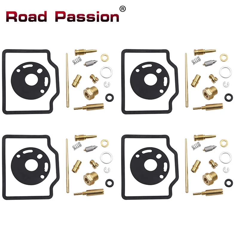 4Set Road Passion Parti Del Motociclo Carburatore Ricostruzione Kit Di Riparazione Per Honda Cb750 Motore Pressofuso Cb750 Quattro Cb750 Sandcast Engi