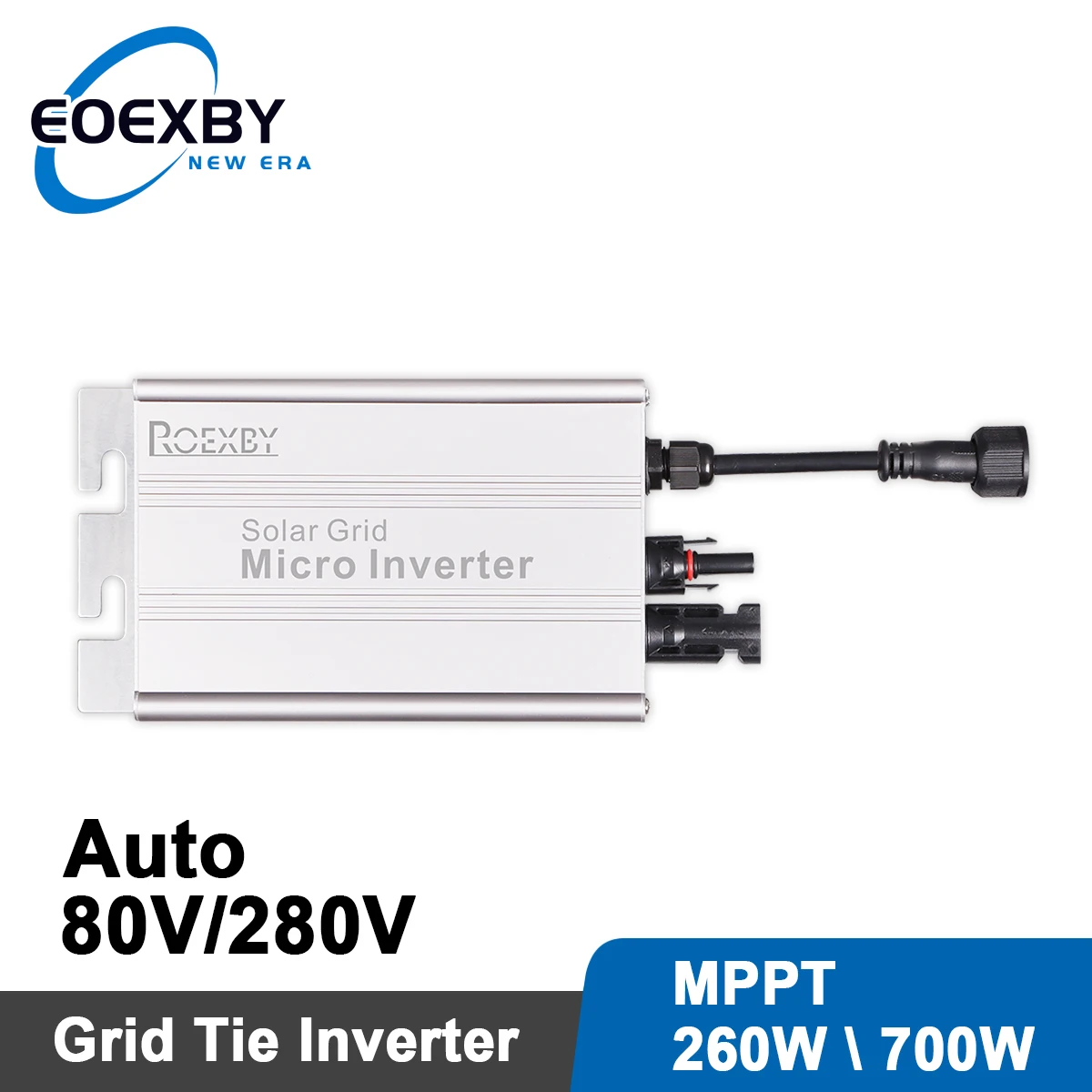 Eoexby Solar Grid Tie Inverter Mppt Muslimfv Modular Smart Micro Inverter System Dc A Ac Output 120V/230V Auto