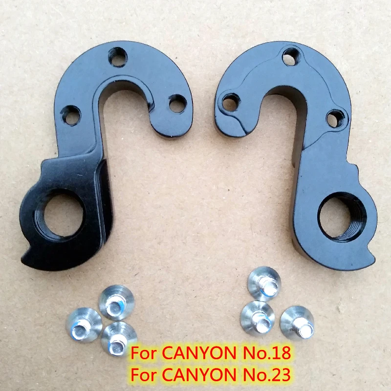 1 Pz Bicicletta Deragliatore Posteriore Gancio Per Canyon No.18 No.23 Aeroad Sram R32 Endurace Cf Inflite Al Canyon Ultimate Al Mech Dropout