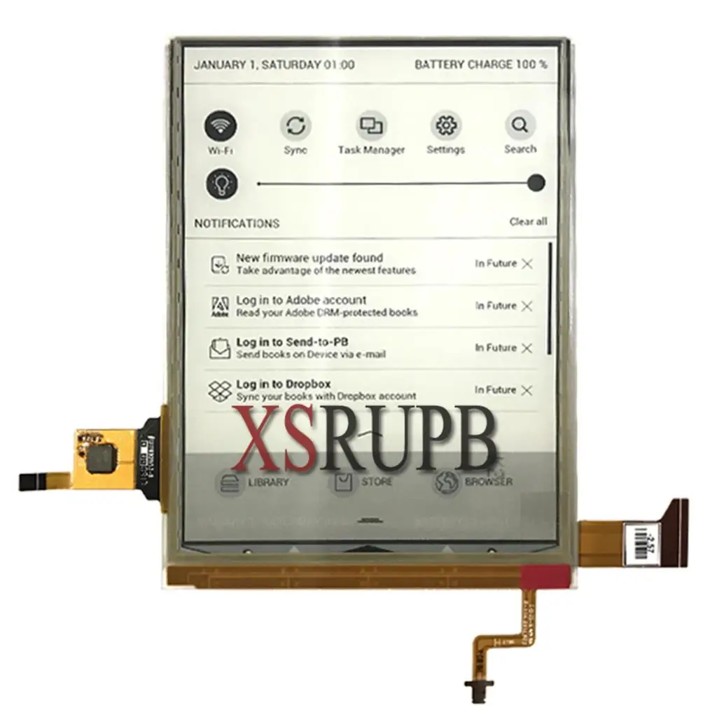 Lcd E Touch Screen Da 6 Pollici Con Retroilluminazione Per Kobo Nia E-Reader Reader Matrix Display Per Kobo Nia E-Reader