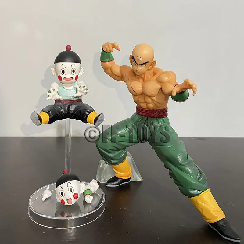 Tien Shinhan Dragon Ball Figure Tien Shinhan Figurine Pvc Chiaotzu Action Figures Collection Model Toys Anime Statue
