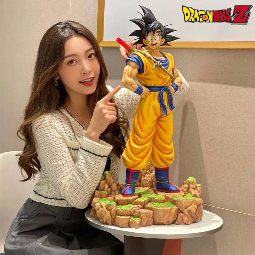 Dragon Ball Dream Sun Goku Somersault Cloud Super Saiyan Standing Collection Figure Statua Anime Modello Periferico Ornamenti Giocattolo