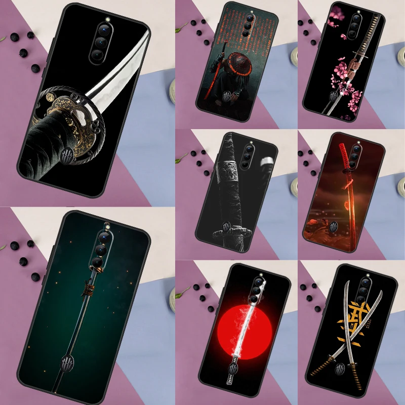Custodia Japan Samurai Katana Per Zte Nubia Red Magic 8S Pro 8 Pro Plus Redmagic 9 Pro 6 7 6S 7S Pro 5S 5G 6R Cover