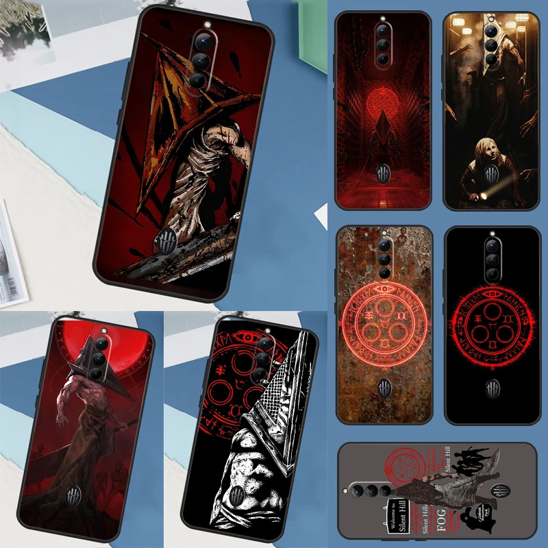 Horror Game Silent Hill Case Per Zte Nubia Red Magic 5G 5S 6R 6S 7S Pro 6 7 Pro Cover Per Red Magic 8 Pro Shell