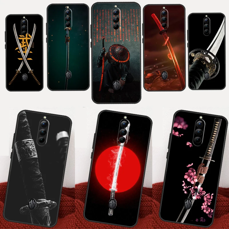 Custodia Per Telefono Japan Samurai Katana Per Zte Nubia Red Magic 7 Pro 7S 6S 6 Pro 5G 5S 6R 8S 8 Pro Plus Coque Fundas