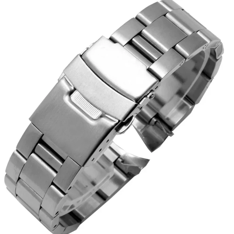Acciaio Inossidabile Per Casio Duro Mdv107-1A Mdv106-1A Accessori Di Ricambio Per Cinturino Dell'Orologio 3 Tipi Di Cinturino Da Uomo In Metallo Subac