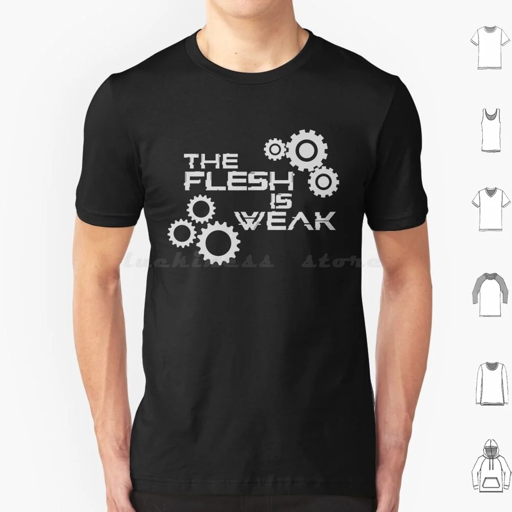 La Carne È Debole Admech Stampa T Shirt Cotone Uomo Donna Stampa Fai Da Te Admech Tech Priest Mechanicus Horus Heresy Adeptus Mechanicus