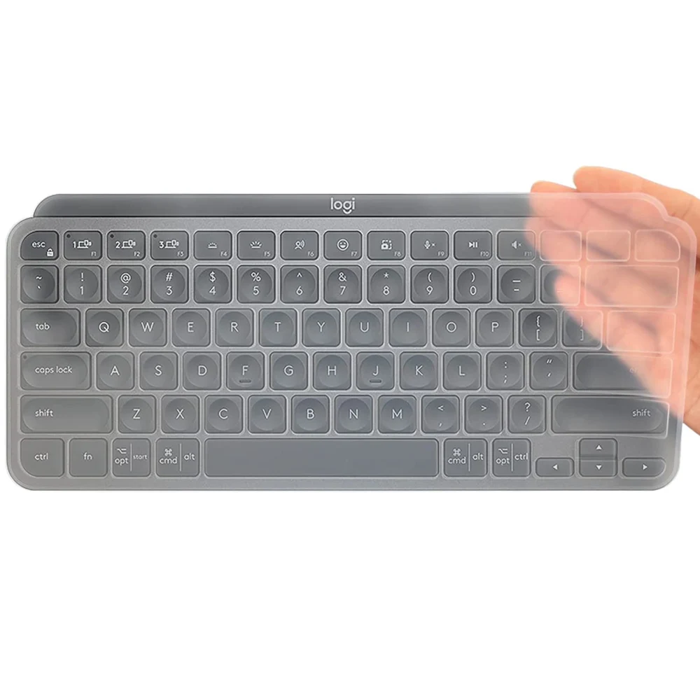 Cover Tastiera Pelle Per Logitech Mx Tasti Mini, Logitech Mx Tasti Mini Minimalista Senza Fili Illuminato Per Mac Tastiera Pelle