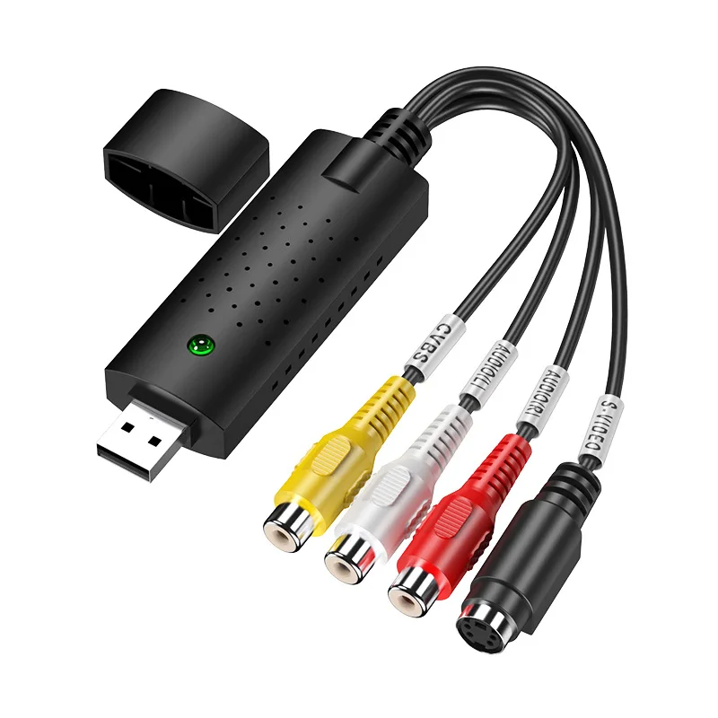 Scheda Di Acquisizione Video Dispositivo Audio Usb 2.0 Vecchio Dispositivo Vhs Mini Dv Hi8 Dvd Vcr Pal Ntsc Al Convertitore Digitale Per Mac Pc Window
