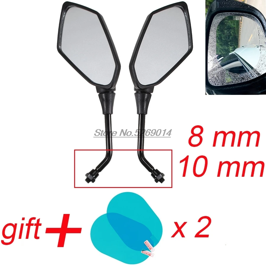 Specchietti Moto Originali Specchietto Laterale Con Copertura Impermeabile Per Accessori Vstrom 650 Rx 6600 Husqvarna 401