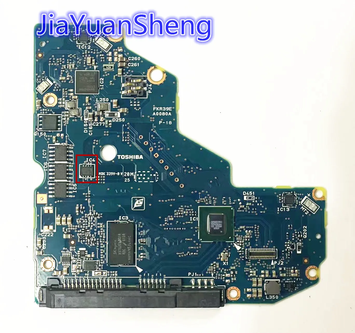 G0080A Toshiba Hard Disk Circuit Board / Logic Board/Muslimate P-18