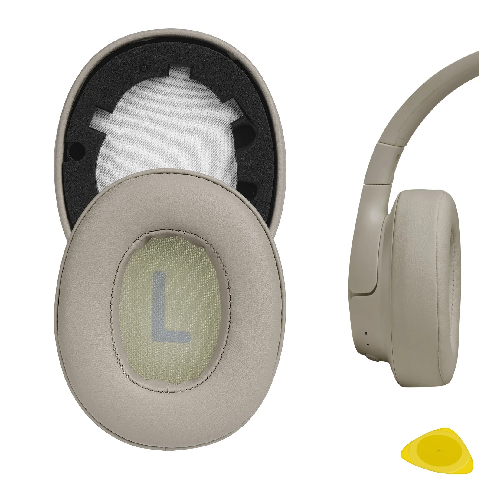 Geekria Cuscinetti Auricolari Di Ricambio Quickfit Per Jbl Tune 700Bt, Tune 750Btnc, Tune 710Bt, Tune 720Bt, Tune 760Nc