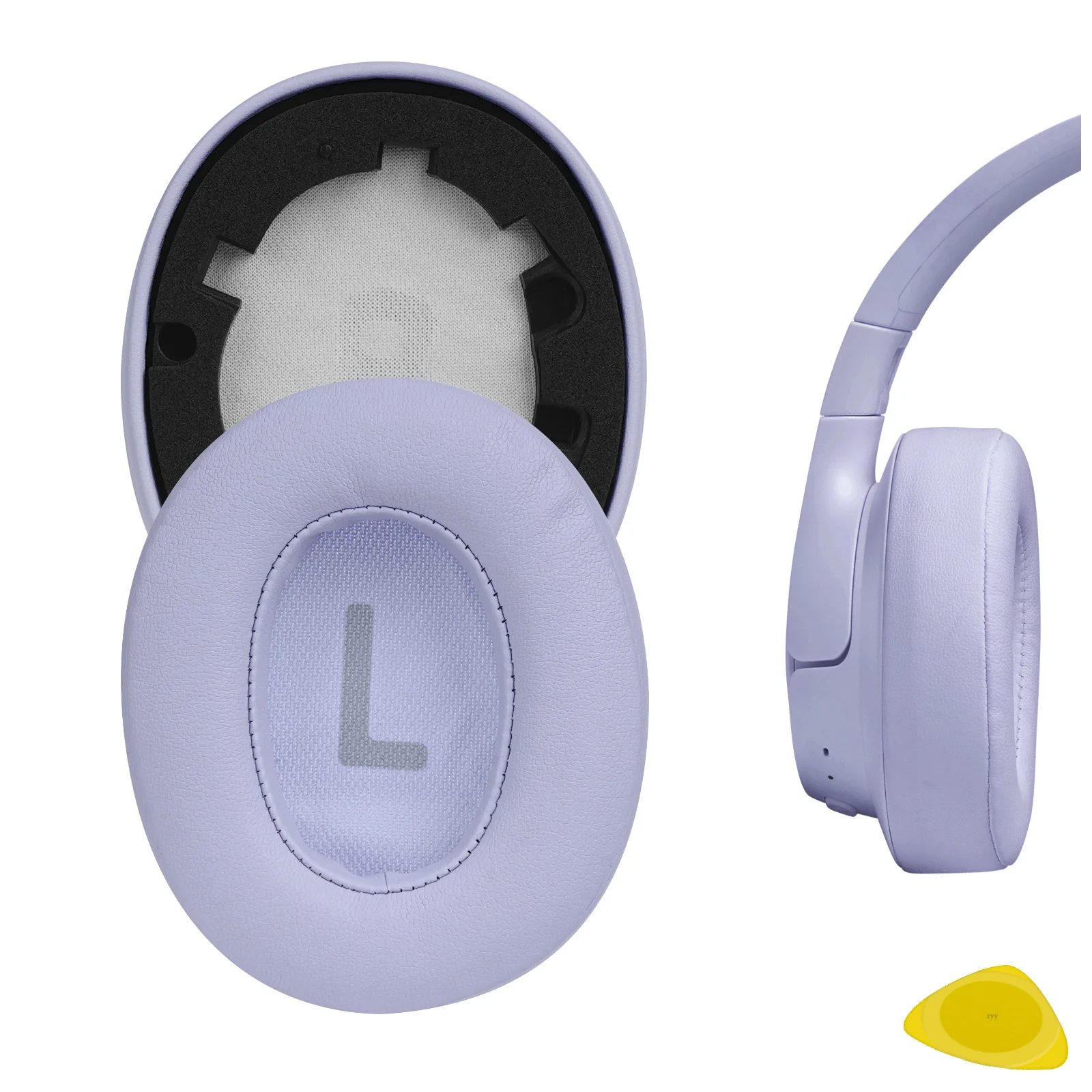 Geekria Cuscinetti Auricolari Di Ricambio Quickfit Per Jbl Tune 700Bt, Tune 750Btnc, Tune 710Bt, Tune 720Bt, Tune 760Nc