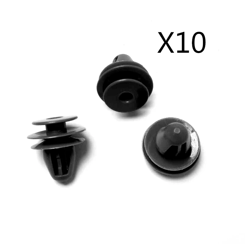 10X Per Honda Accord, Civic, Prelude, Odyssey E Del Sol Clip Anteriore & Rear Door Trim Pannello Di Fermo Per Acura Integra E Leggenda