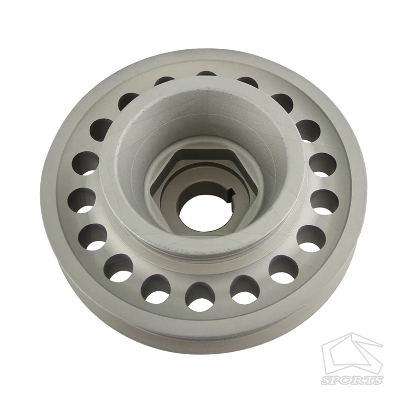 Puleggia Albero Motore In Alluminio Leggero Per 93-01 Honda Prelude H22 Vtec